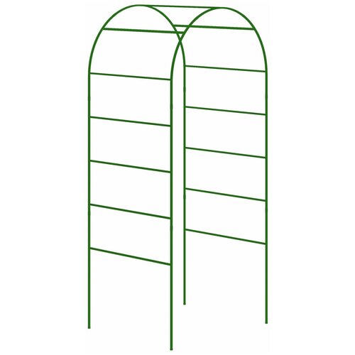 Арка садовая зеленая (Высота: 2,5 м, Ширина: 1,5 м, Глубина:0,90 м)