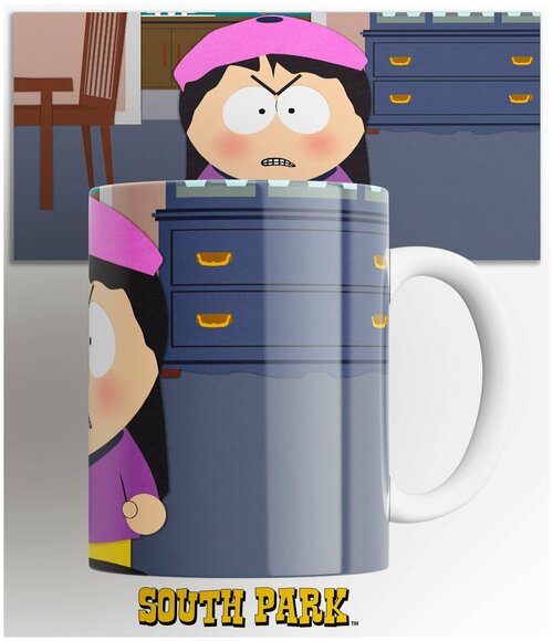 Кружка Южный Парк Венди Тестабургер / South Park The Stick of Truth / на подарок / с принтом 330 мл