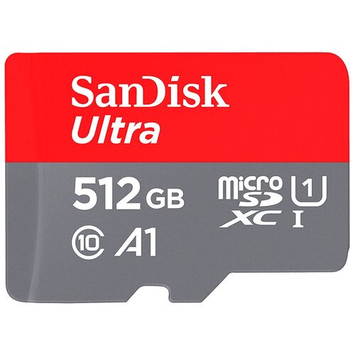 512ГБ Карта памяти SanDisk Ultra microSDXC (SDSQUAR-512G-GN6MN) карта памяти 512гб