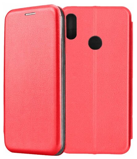 Чехол-книжка Fashion Case для Huawei Honor 8A / 8A Pro красный