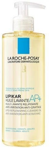 La Roche-Posay Масло липидовосстанавливающее Lipikar AP+ смягчающее для ванны и душа, 400 мл. Для сухой, очень сухой и склонной к атопии кожи. Подходит для младенцев, детей и взрослых. Протестировано под контролем дерматологов и педиатров.