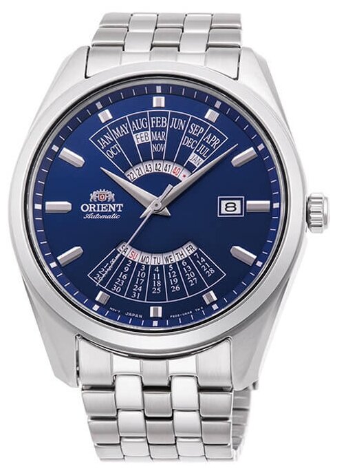 Наручные часы ORIENT Contemporary, синий, серебряный