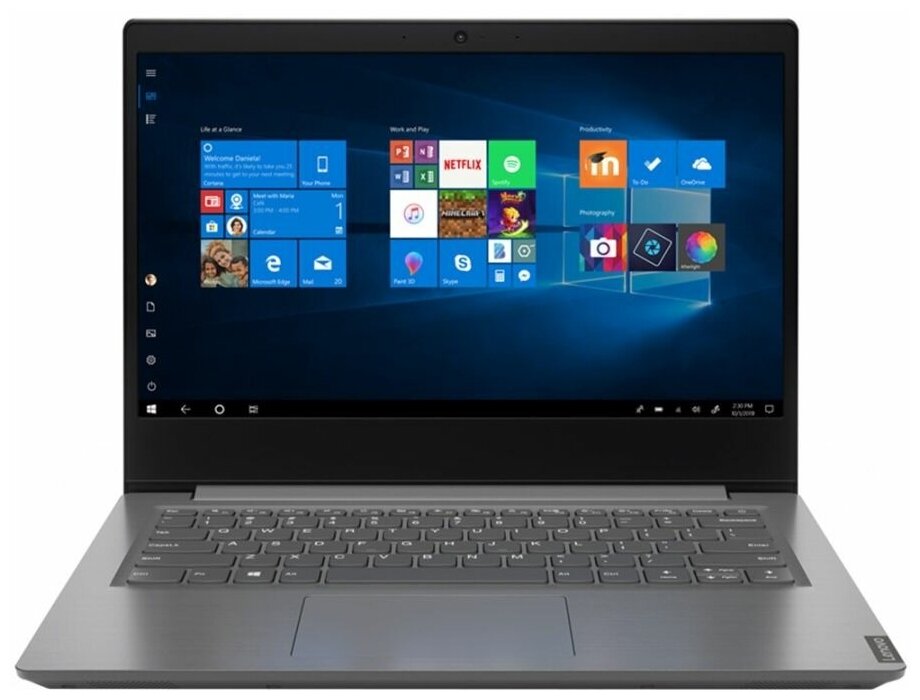 Ноутбук Lenovo V14-ADA AMD Athlon 3150U 2400MHz/14"/1920х1080/8GB/128GB SSD/AMD Radeon Vega 3/Windows 10 Pro (82C6S03900) Grey