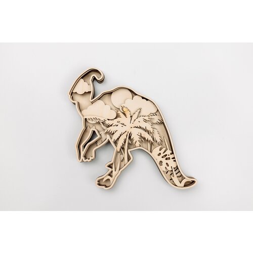 Многослойная 3D раскраска из дерева тароса 