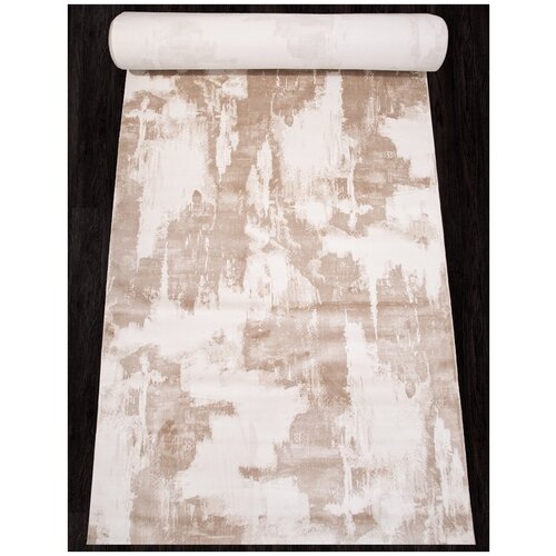 Ковер LISSABON - Дорожка Бежевый, Современный, Ковер на пол, в гостиную, спальню, в ассортименте, Турция, Бельгия, (78 см. на 2500 см.)