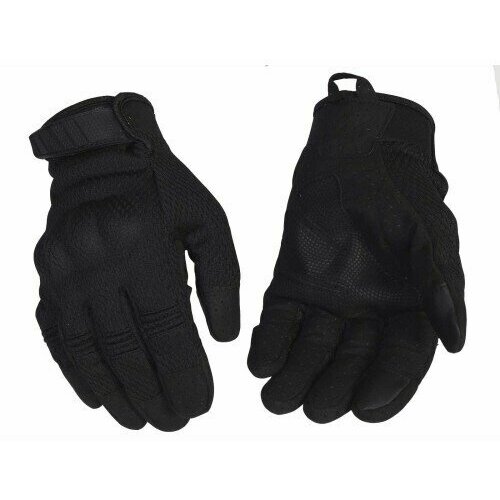 Перчатки тактические со скрытой защитой (чёрные) размер XL