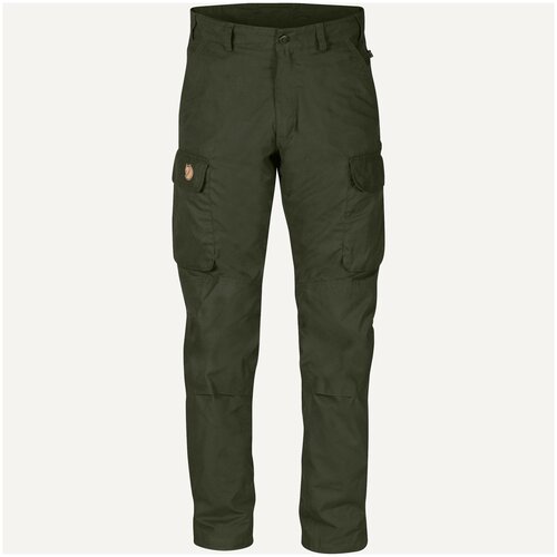 Брюки Fjallraven, размер 54, зеленый