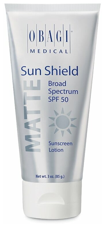 Солнцезащитное средство Obagi Sun Shield Matte Broad Spectrum SPF 50, 85 мл