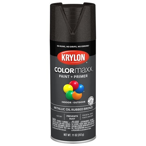 Краска krylon металлик темная бронза