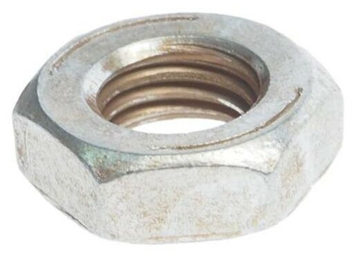 фото Гайка М10х1.25х6 шестигранная низкая (кл. проч. 4) белзан 10791011