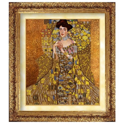 фото Набор для вышивания бисером русская искусница арт.1032 адель 31х26 см