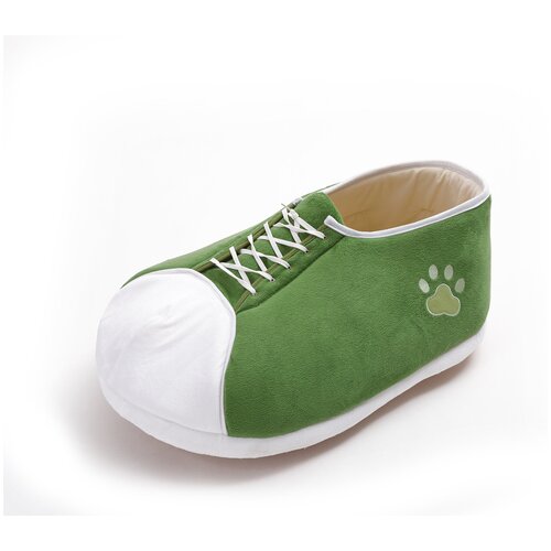 Лежанка для домашних животных в виде ботинка "Чистый котик", 60cm (зеленый)