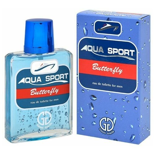 Туалетная вода мужская AQUA SPORT BUTTERFLY, 100 мл
