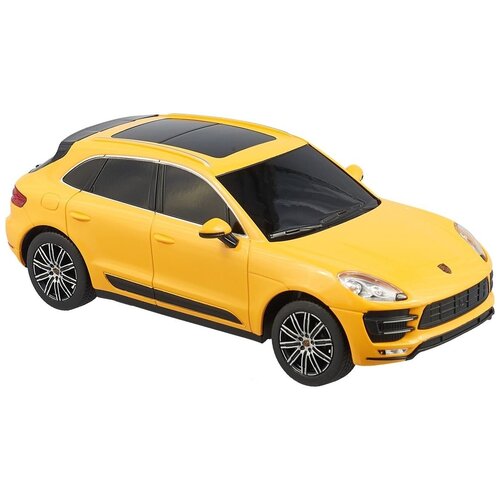 Машинка на радиоуправлении 1:24 Porsche Macan Turbo Цвет Желтый