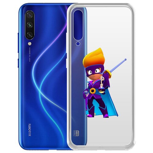 фото Чехол-накладка clear case brawl stars-амбер де ла вега для xiaomi mi a3 krutoff group
