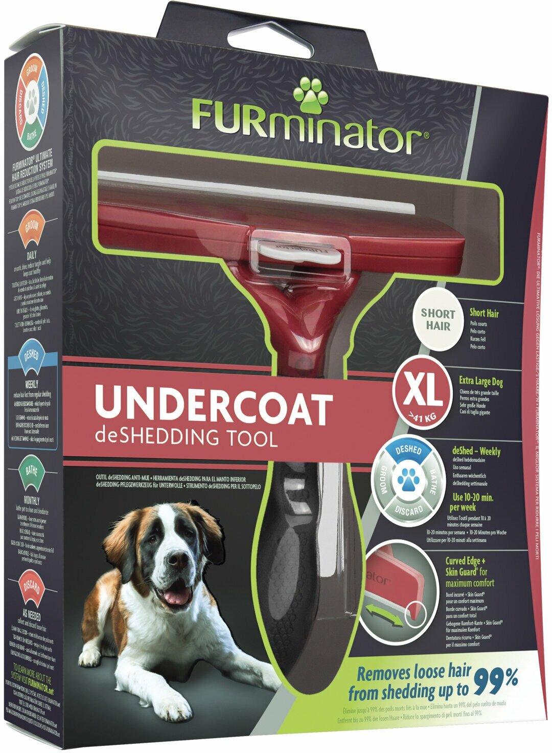 Фурминатор FURminator XL для гигантских собак с короткой шерстью - фотография № 3