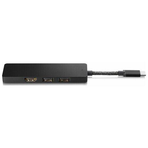 фото Док-станция hp envy usb-c hub (1xusb type-c, 1xusb 3.0, 1xusb 2.0, hdmi) черный 4wx89aa