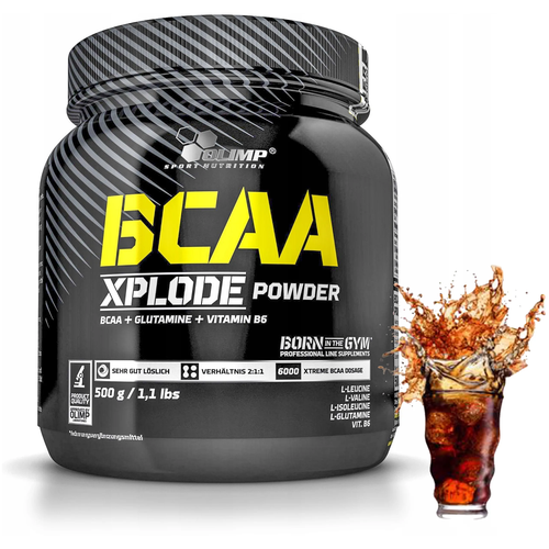 Olimp BCAA Xplode powder (500 гр) (кола)