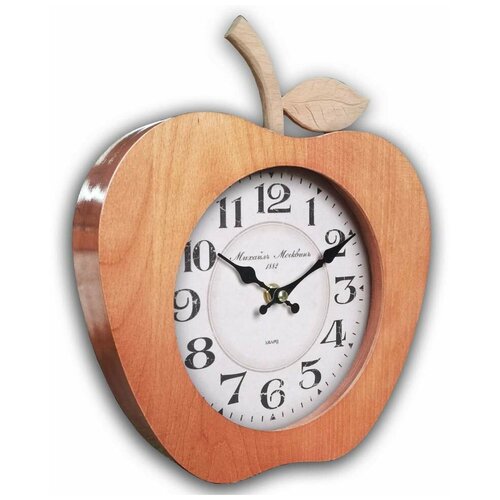 Настольные ``Михаил Москвин`` Яблоко 1.4.5 настольные кварцевые часы в форме яблока