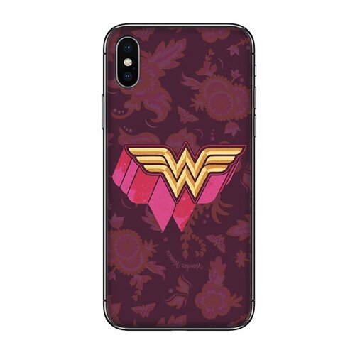 фото Чехол для apple iphone x/xs черный, wonder woman, черный, deppa 107715