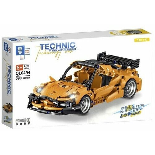 Конструктор Technic Гоночная машина Chevrolet Corvette ZR1 машина siku chevrolet corvette zr1 1534