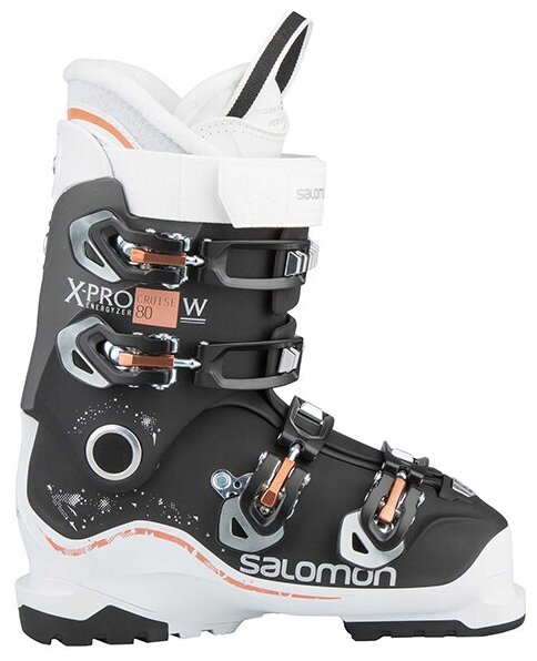 Горнолыжные ботинки Salomon X Pro 80 W Cruise Black/White/Anthracite (22.5)