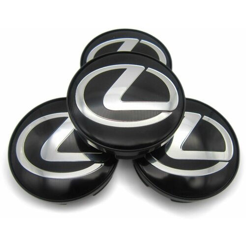 Колпачки заглушки на литые диски СКАД Лексус черный 565112 мм 1 колпачок 419₽