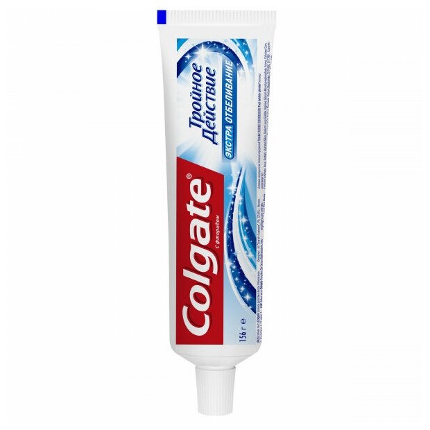 Зубная паста Colgate Тройное действие Экстра отбеливание 100мл - фото №19