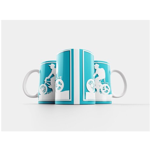 фото Кружка "кататься на велосипеде, велосипед, род занятий" 320 мл lotsprints