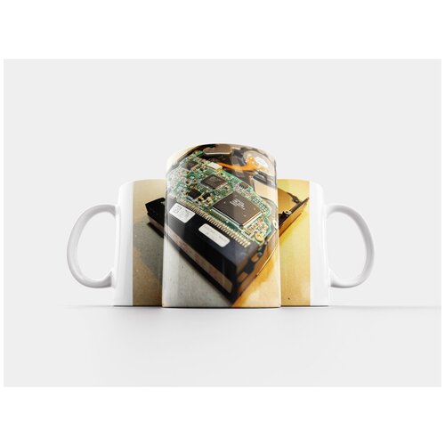 фото Кружка "жесткий диск, компьютер, аппаратное обеспечение" 320 мл lotsprints