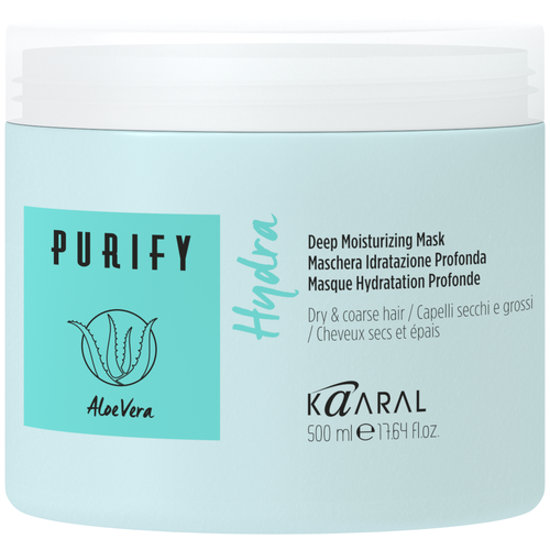 Kaaral Purify Deep Nourish Mask - Интенсивная увлажняющая питательная маска для волос 500 мл