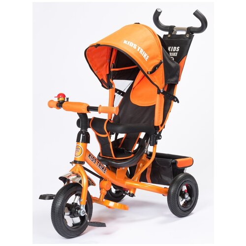Велосипед 3-х кол. KIDS TRIKE A10M 10/8 (Надув. колеса) (Муз.Панель) оранжевый 1 шт.