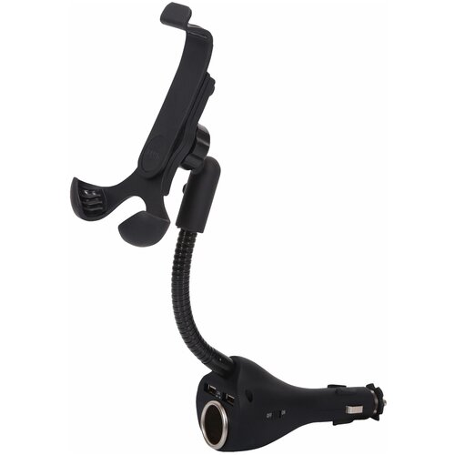 AZARD UMG2-SB Держатель телефона/навигатора Carline в прикуриватель USB длинная штанга