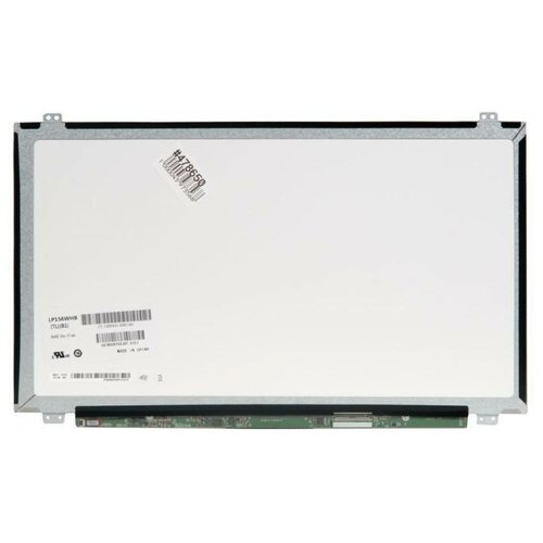 Матрица 15.6 Matte LP156WHB (TL)(B1), WXGA HD 1366x768, 40L, cветодиодная (LED), LG-Philips, slim петли верх/низ