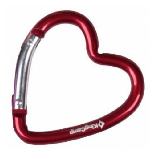 Брелок-карабин Kingcamp Heart Carabiner