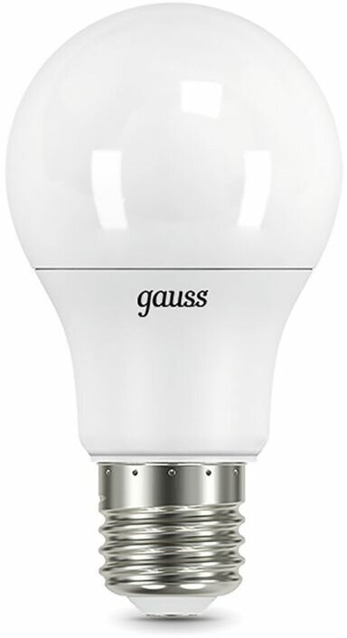 Лампа светодиодная Black 16Вт A60 3000К тепл. бел. E27 1440лм GAUSS 102502116 - фотография № 1