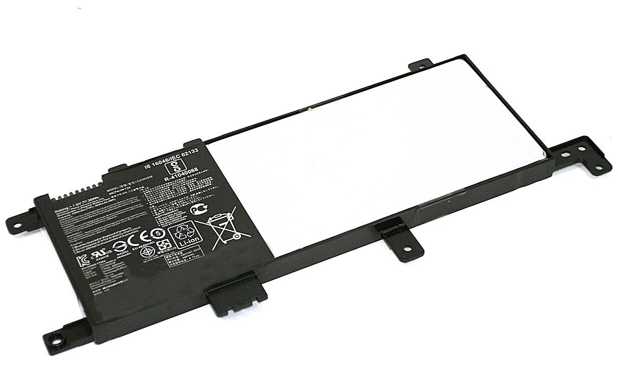 Аккумуляторная батарея для ноутбука Asus X542U (C21N1634) 7.6V 5000mAh — купить в интернет-магазине по низкой цене на Яндекс Маркете