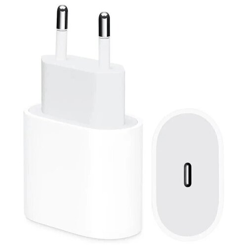 Сетевое зарядное устройство Apple, 20 Вт, Ростест, белый