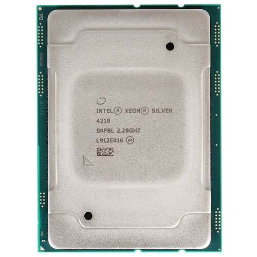 Процессор Intel Xeon Silver 4210 LGA3647, 10 x 2200 МГц, OEM процессор intel xeon silver 4314 oem cd8068904655303srkxl