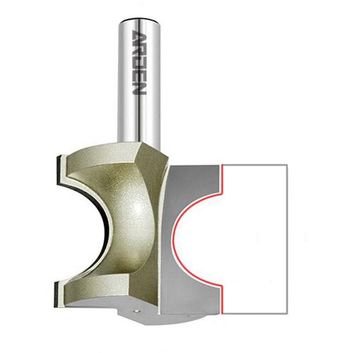 ARDEN Фреза бычий нос (Катушка) Z=2 R=3.2 D=22.2x19x50 S=8 ARDEN фреза arden 210821