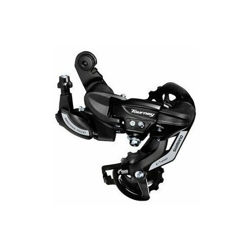 фото Велосипедный переключатель скоростей shimano переключатель задний rd-ty500, tourney, 6/7 скоростей, крепление на петух