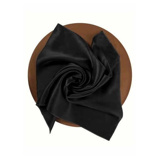 фото Шёлковое полотенце для лица (32х50) silk manufacture, чёрный жемчуг
