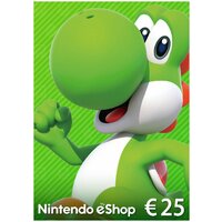 Пополнение счета Nintendo eShop на 25 EUR (€) / Код активации Евро / Подарочная карта Нинтендо Ешоп / Gift Card (Еврозона)