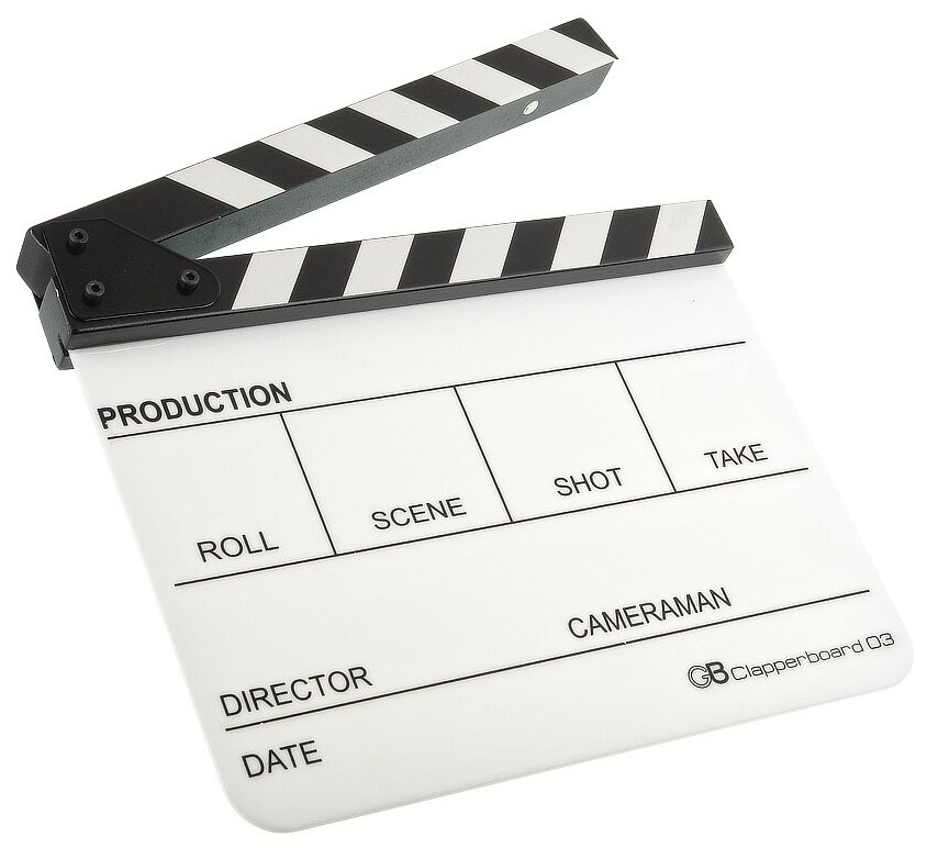 Кинохлопушка GreenBean Clapperboard 03 27191