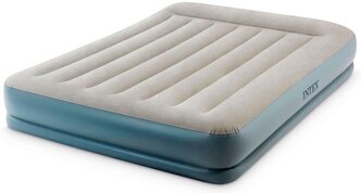 Надувная кровать Intex Mid Rice Airbed (64118), светло-темно-серый