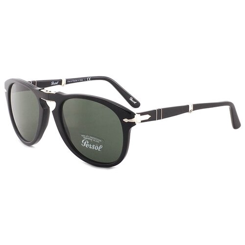 Солнцезащитные очки Persol, бесцветный, черный