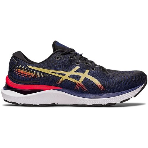 Кроссовки ASICS, беговые, воздухопроницаемые, низкие, размер 11.5US (46EU), черный