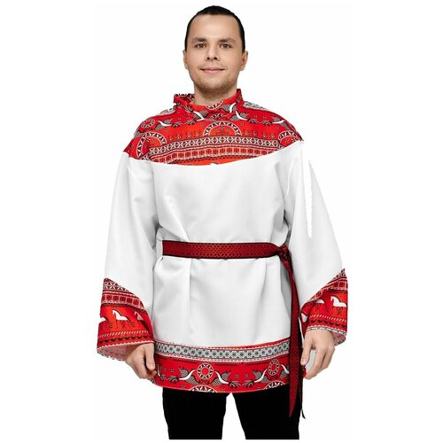Русская народная рубаха мужская Мезень