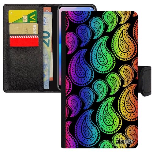 фото Новый чехол книжка на телефон // iphone xs // "кружевной узор" стиль восточный, utaupia, цветной