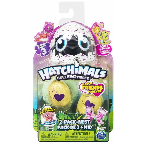 Набор Hatchimals игрушки коллекционные 2 шт. в непрозрачной упаковке (Сюрприз) 6041332